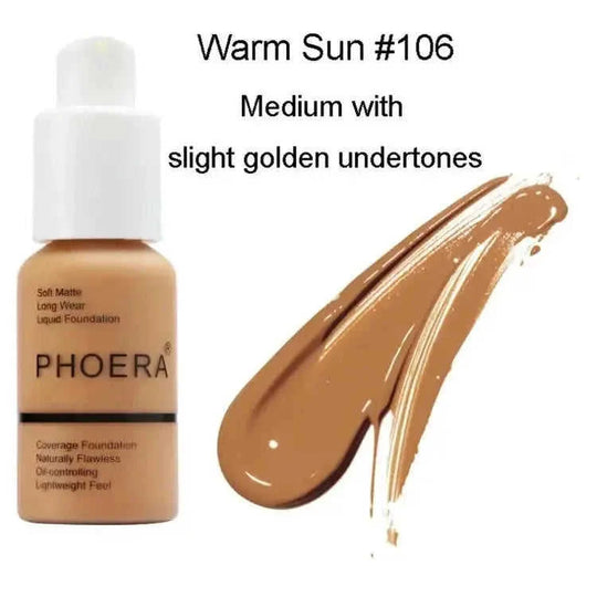 oil-free matte foundation | long-lasting concealer cream | natural finish makeup | energy saving