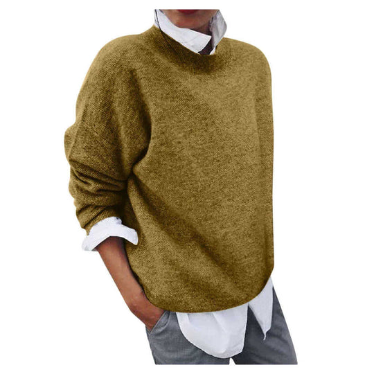 Women's fake two-piece sweater Meifu Market