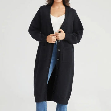 Loose Casual Lazy Mid-length Sweater Women Meifu Market