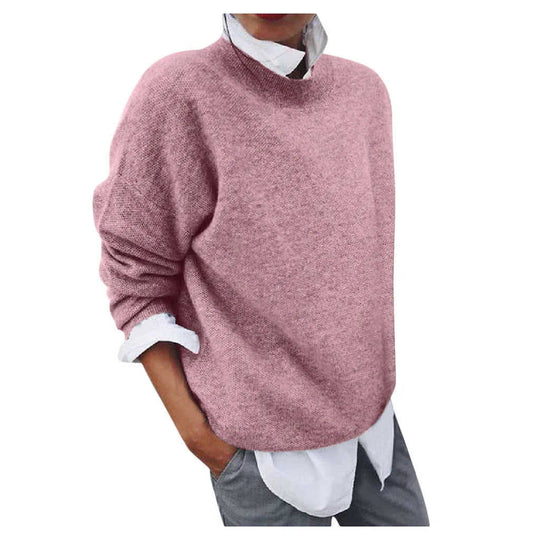 Women's fake two-piece sweater Meifu Market