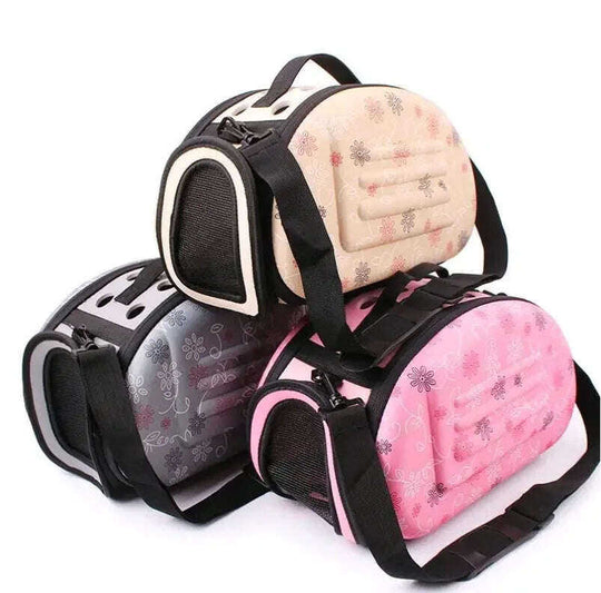 Pet Carrier Bag - Foldable Portable Shoulder Handbag for Small Dogs & Cats Meifu Market