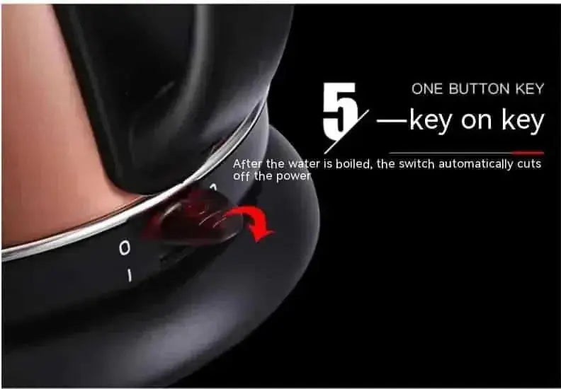 1 liter capacity electric kettle | constant temperature water boiler | quiet operation kitchen appliance | ultrasonic cleanin