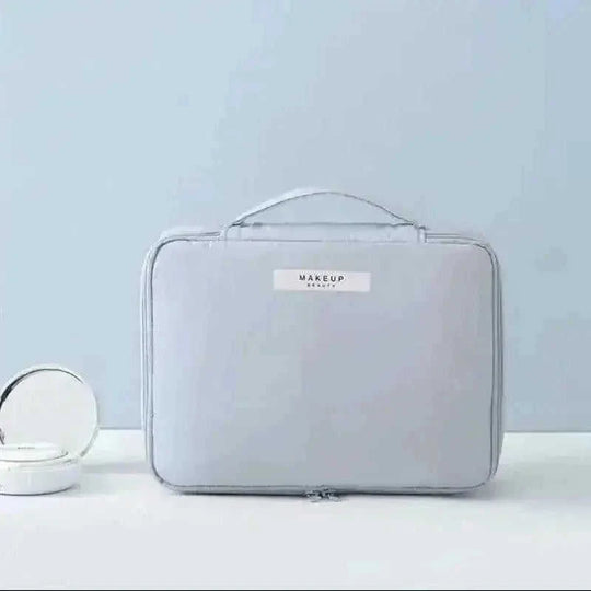 Large Capacity Waterproof Makeup Bag | Portable Organizers for Women Blue L - available style options