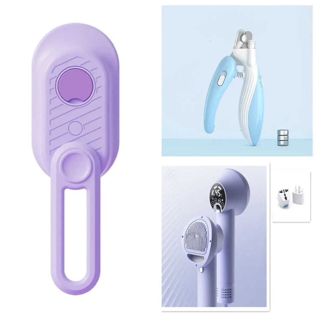 Pet Nail Clippers Dog Nail Clippers Cat Nail Clippers LED Electric Nail Grinder Pet Supplies LED Light Pet Nail Clippers Meifu Market