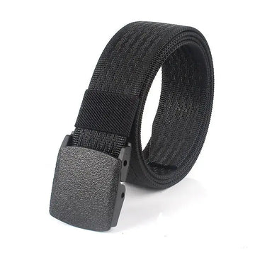 Men's And Women's Canvas Belt Metal-free Smooth Buckle Tactical Belt Meifu Market