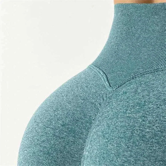 high-waisted tummy control leggings | moisture-wicking yoga pants | squat-proof workout leggings | ultrasonic cleaning