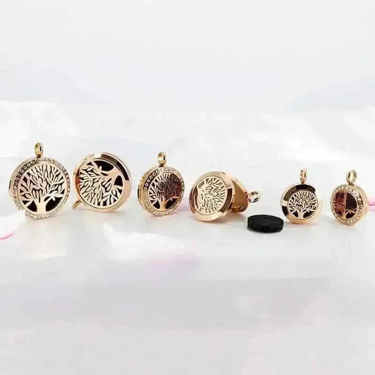 essential oil diffuser jewelry | hypoallergenic pendant necklace | personalized gift for women | ultrasonic cleaning
