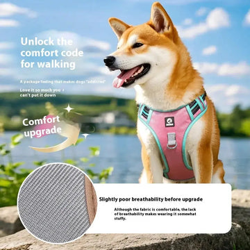 Anti Breaking Loose Big Dog Chest Strap Reflective Medium Large Dog Meifu Market