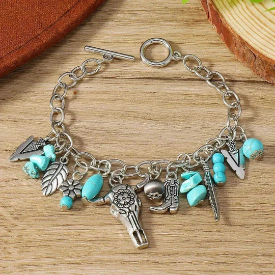 genuine leather bracelet | adjustable bangle size | feather charm jewelry | energy saving