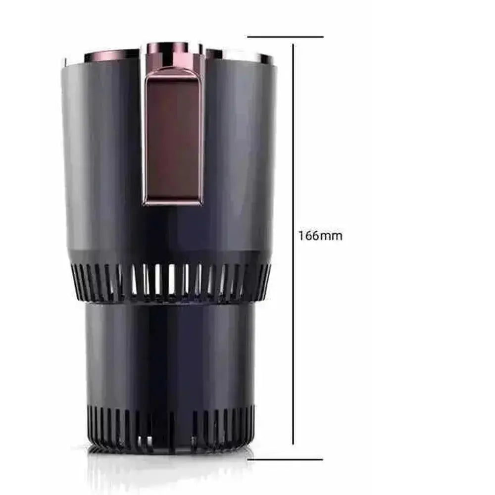 2-in-1 Car Cup Warmer & Cooler - 12V Smart Temperature Control Cup Holder - view 10 (pattern: check)