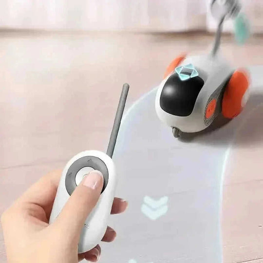usb rechargeable cat toy | automatic laser chasing toy | interactive pet exercise toy | energy saving