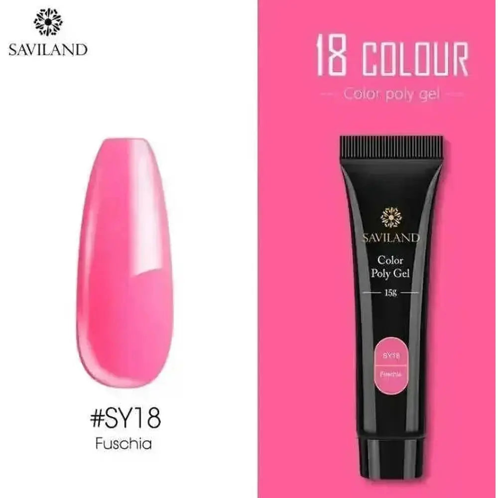 15g nail colored crystal extension glue SY12 - color variant display