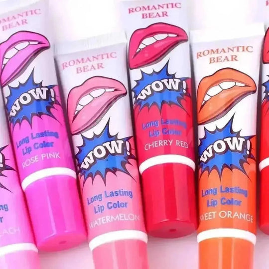 Amazing 6 Colors Peel Off Liquid Lipstick Waterproof Long Lasting Lip Gloss Mask Moisturizer Makeup Tear Pull Lip Lint...
