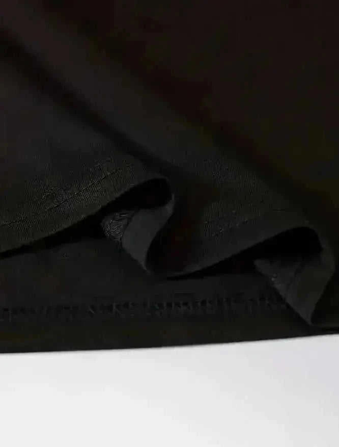 Men Street Style T-shirt, Short-sleeved T-shirt, Summer Outdoor Sports Car Print T-shirt Black - lifestyle usage image