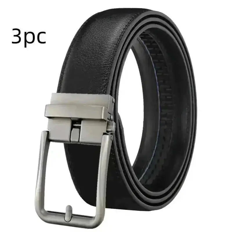 genuine leather belt | automatic buckle mechanism | stainless steel buckle | ultrasonic cleaning