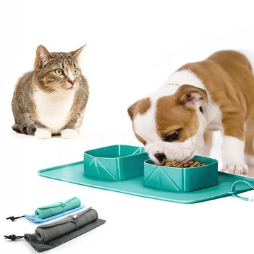 Pet Bowl Silicone Folding Pet Bowl Meifu Market