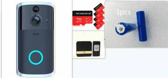 wifi video doorbell camera | 2k resolution doorbell camera | night vision security camera | ultrasonic cleaning