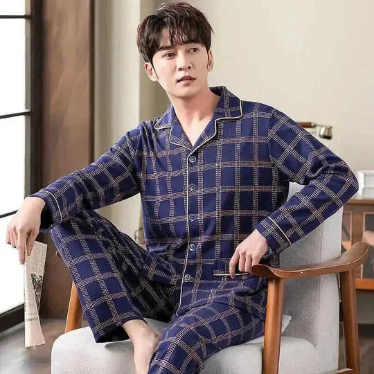Cardigan Can Be Worn Outside Dad Wear Homewear Suit - Meifu Market