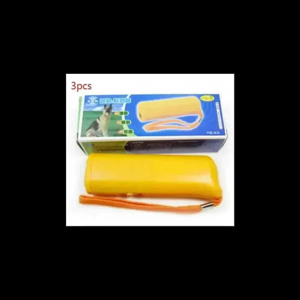 3-in-1 Anti Barking Dog Training Device Ultrasonic Dog Training Repeller LED Flashlight Meifu Market