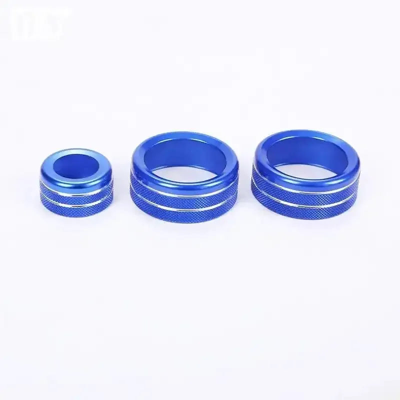 bmw ac knob cover | aluminum alloy construction | 68mm diameter ring | ultrasonic cleaning