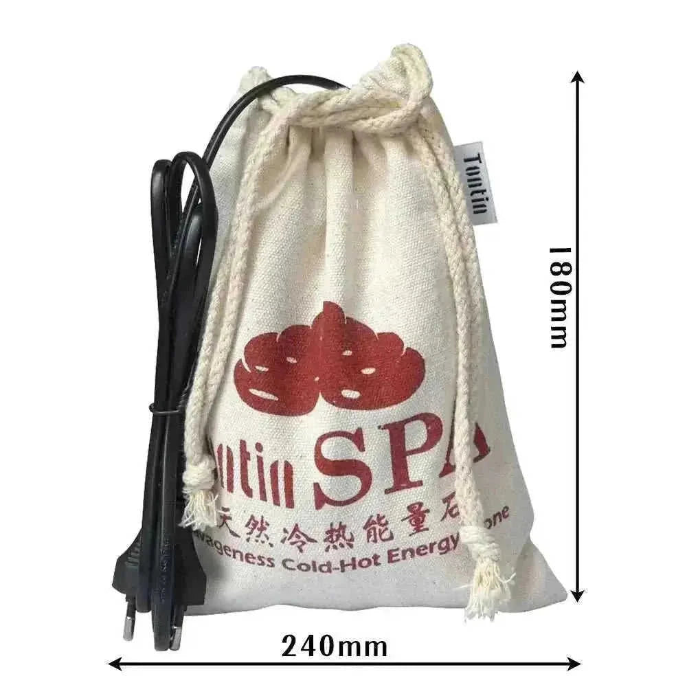 hot stone massage heater | professional massage stone warmer | basalt stone heating box | ultrasonic cleaning