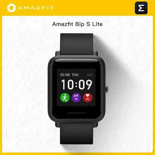 Amazfit Bip S Lite Smartwatch - 30 Day Battery Life, Music Control, Heart Rate Monitor & Fitness Tracker - view 6...