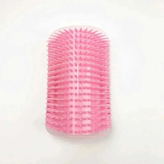self-cleaning cat brush | silicone grooming comb | wall-mounted pet massager | energy saving