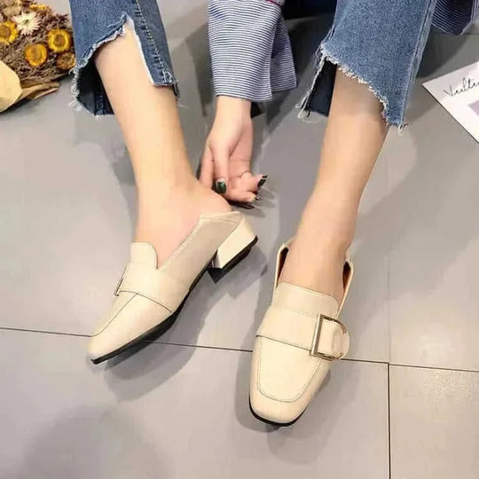 genuine leather loafers | slip-on flats for women | pointed toe ballet flats | ultrasonic cleaning
