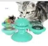 automatic rotating cat toy | interactive cat scratcher | dental cleaning cat toy | energy saving