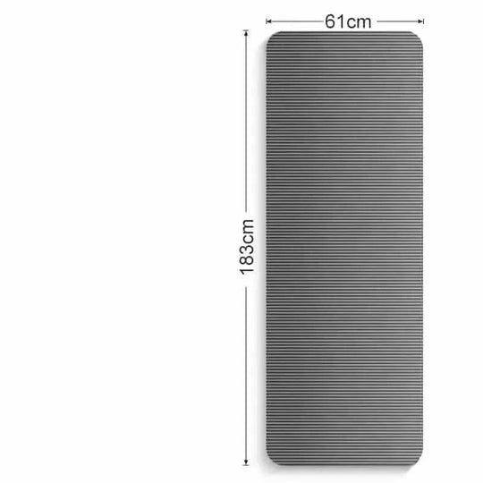 non-slip tpe yoga mat | extra thick 10mm exercise mat | eco-friendly natural rubber mat | ultrasonic cleaning