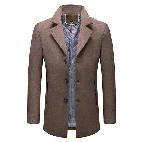 non-iron cotton blazer | machine washable business coat | wrinkle resistant mens jacket | energy saving