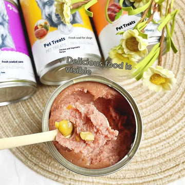 Naughty Dog Canned 375g Beef Chicken Wet Food Meifu Market