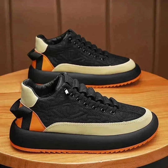 thick-soled sneakers for men | breathable mesh running shoes | lightweight walking shoes | energy saving