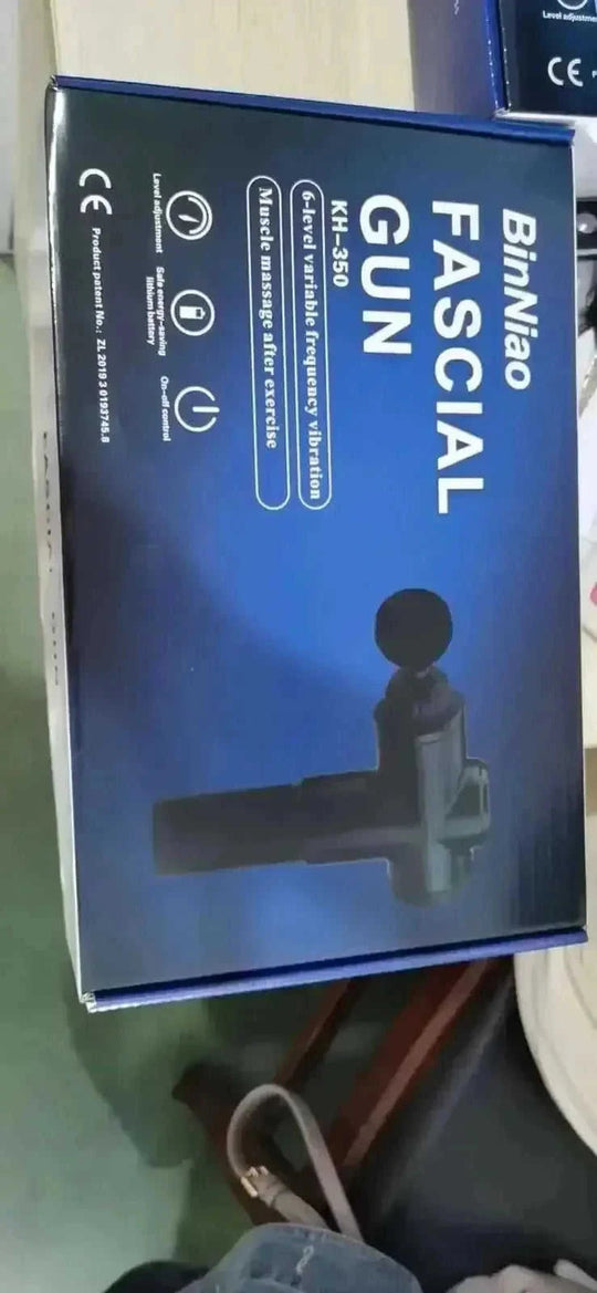 deep tissue massage gun | portable muscle massager | adjustable speed settings | ultrasonic cleaning