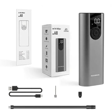 12v electric tire inflator | emergency roadside assistance kit | motorcycle and bicycle tire pump | energy saving