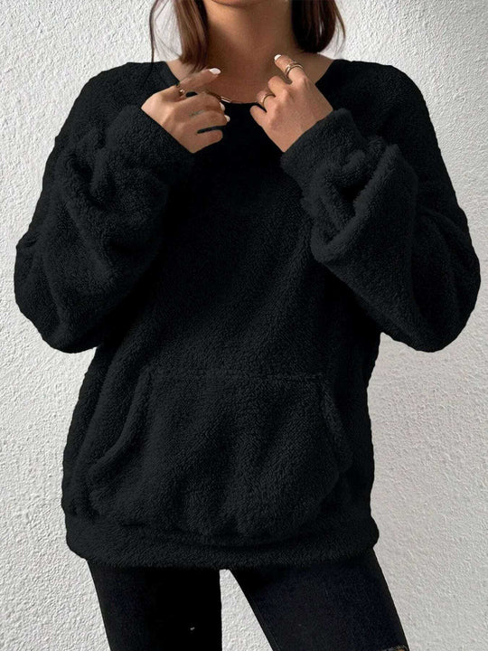 Women's Casual Fashion Solid Color Long-sleeved Sweater Meifu Market