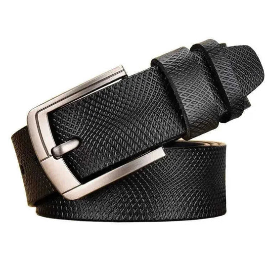 genuine cowhide leather belt | 15 inch wide belt | adjustable belt with pin buckle | ultrasonic cleaning