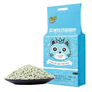 Original Green Tea Tofu Cat Litter Absorbent Group Deodorant Meifu Market