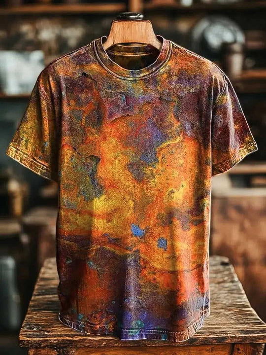 3D Digital Print Fashion Streetwear Short-Sleeve T-Shirt - view 11