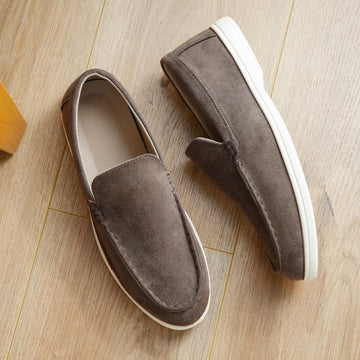 Slip-on Suede Loafers Shoe Cover Lazy Feet Meifu Market