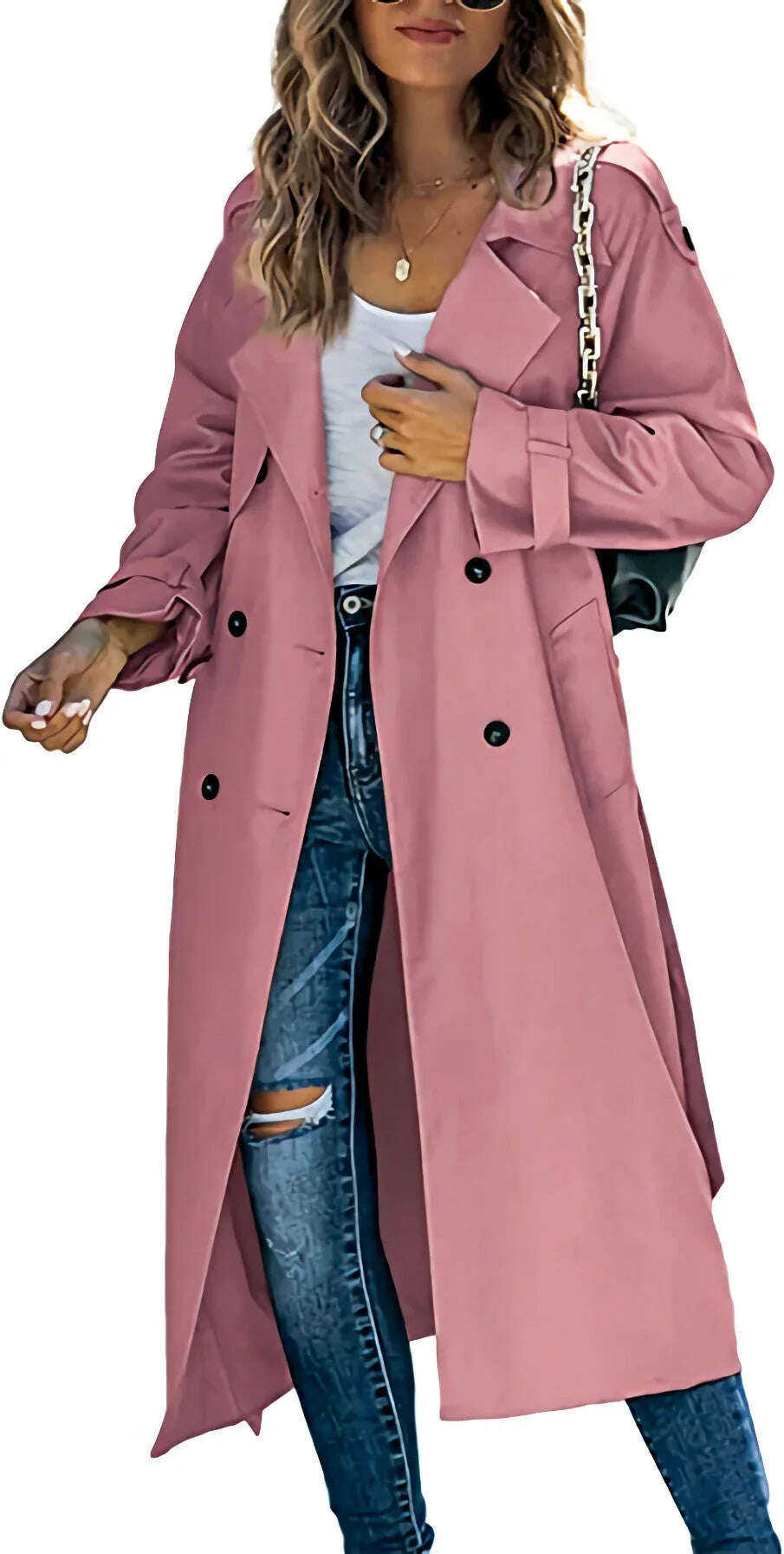 Women's Fashion Casual Solid Color Windbreaker Jacket Meifu Market