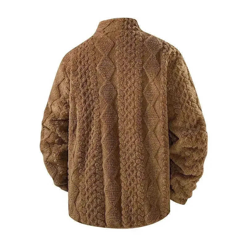 fleece-lined winter jacket | waterproof outdoor jacket | insulated mens coat | ultrasonic cleaning