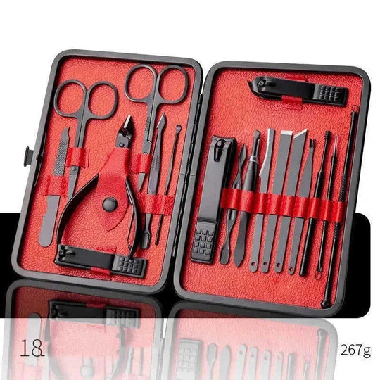pedicure tool set for home use | heavy duty cuticle nippers | free shipping nail grooming kit | energy saving