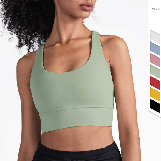 Women's Slim-Fit Nylon Yoga Vest - Meifu Market