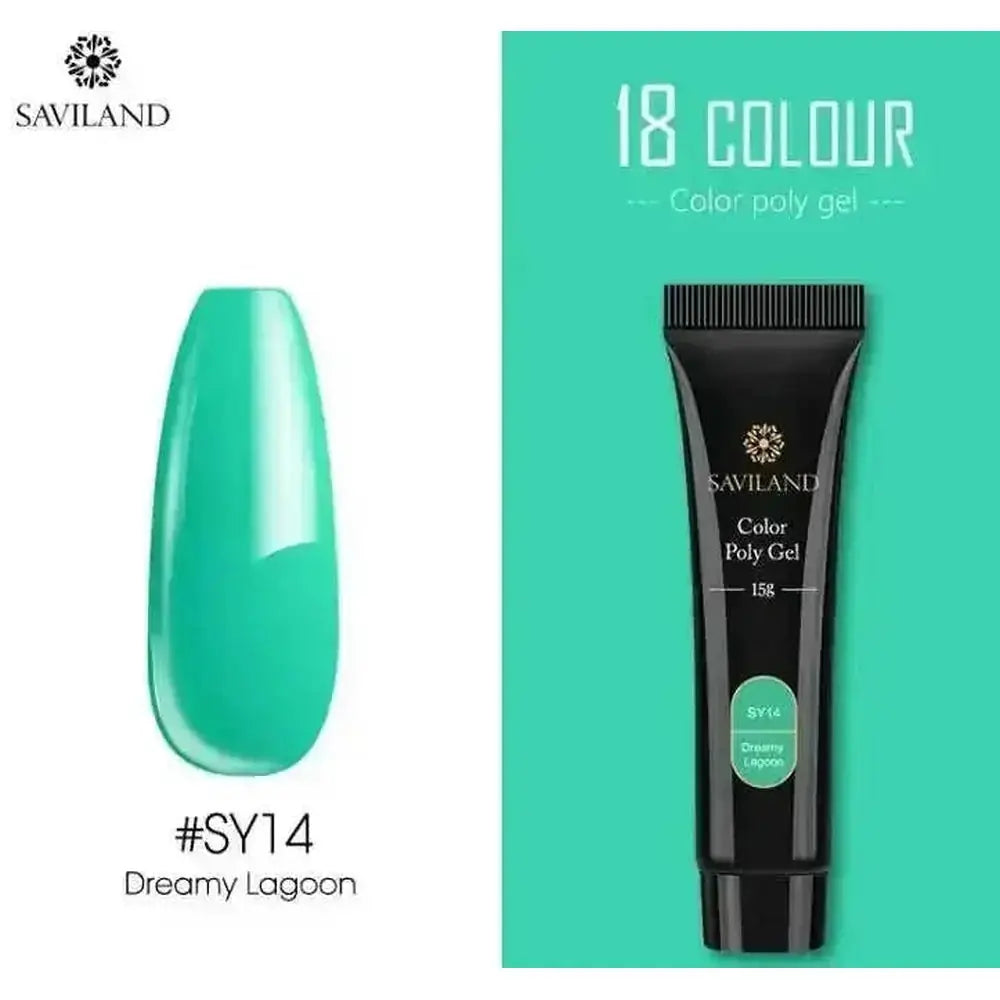 15g nail colored crystal extension glue SY12 - color variant display