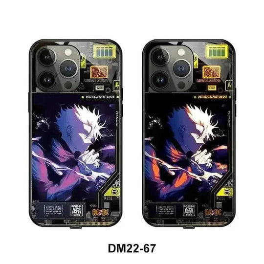 led back cover case | tempered glass protection | wireless charging compatible | ultrasonic cleaning