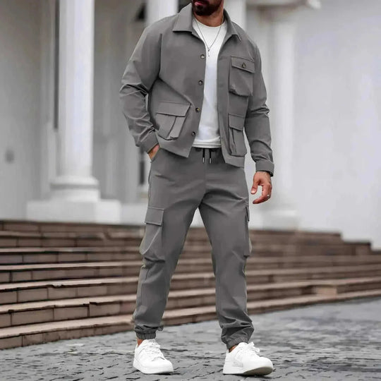 multi-pocket work trousers | vintage industrial workwear | tough guy fashion suit | ultrasonic cleaning