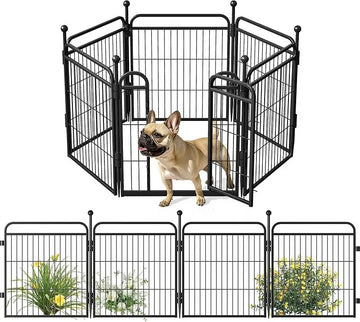 Gardner Pet Dog Fence Indoor And Outdoor Small And Medium Dog Foldable With Gravity Automatic Lock Pet Activity Fence Meifu Market