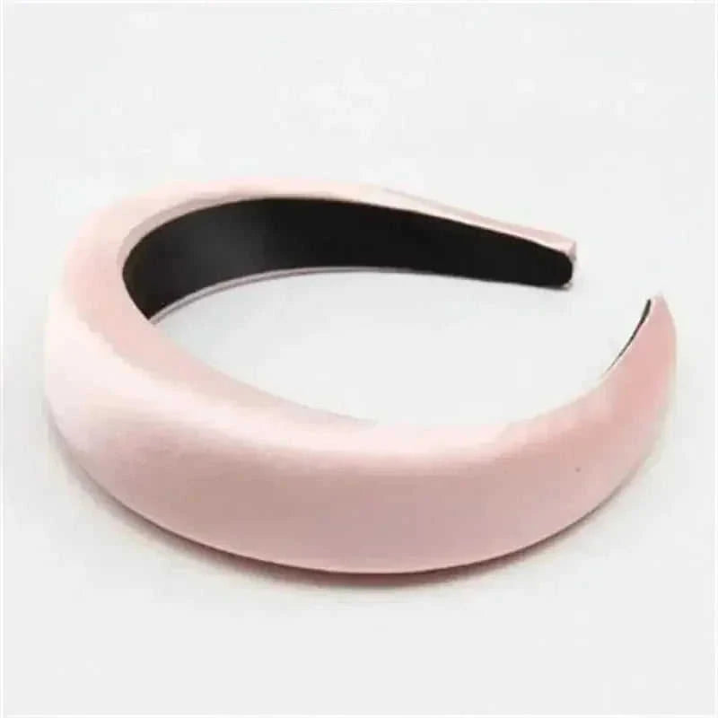 peacock velvet headband | flannel sponge headband | thickened velvet headband | ultrasonic cleaning