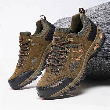 Hiking Shoes Low-top Outdoor Non-slip Velvet Men's Hiking Shoes Meifu Market